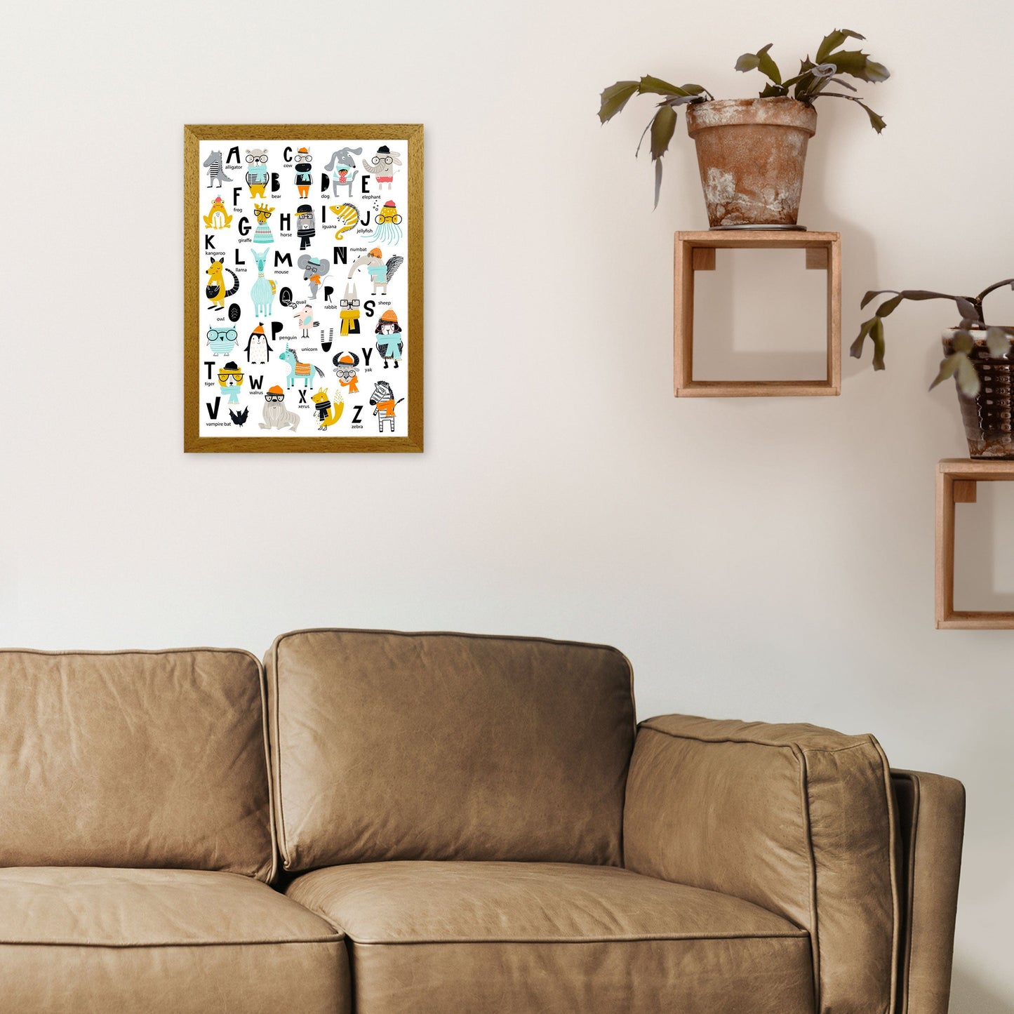 Avelena | ABC Tiere coole Kunstdruck