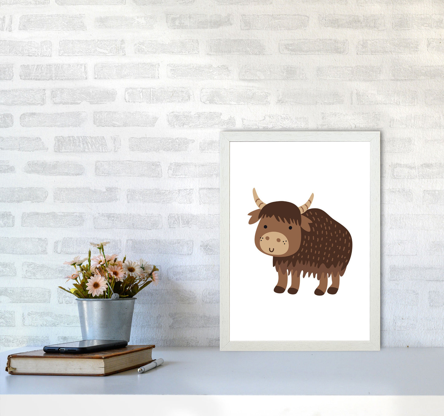 Avelena | Kinder Tiere, Yak Moderne Druck