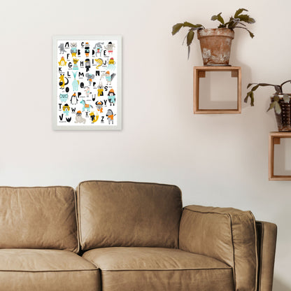 Avelena | ABC Tiere coole Kunstdruck