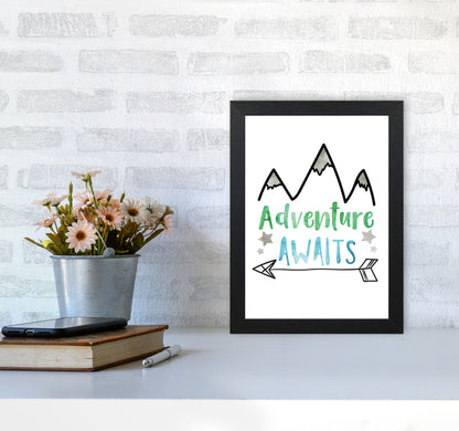 Avelena | Abenteuer warten Aquarell Modern Druck