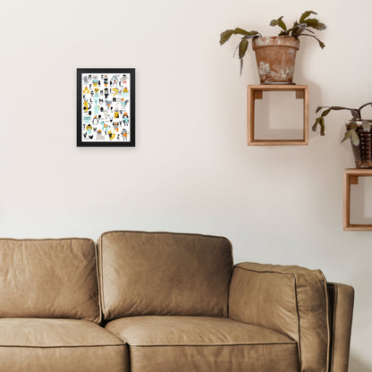 Avelena | ABC Tiere coole Kunstdruck