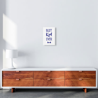 Avelena | Best Kid Ever Navy Rahmen Kinderzimmer Wandkunst Druck