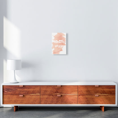 Avelena | Wähle Happy Peach Aquarell Moderne Druck