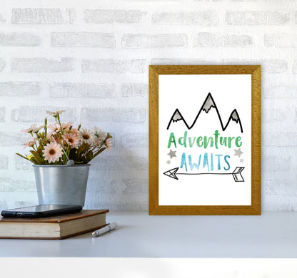 Avelena | Abenteuer warten Aquarell Modern Druck
