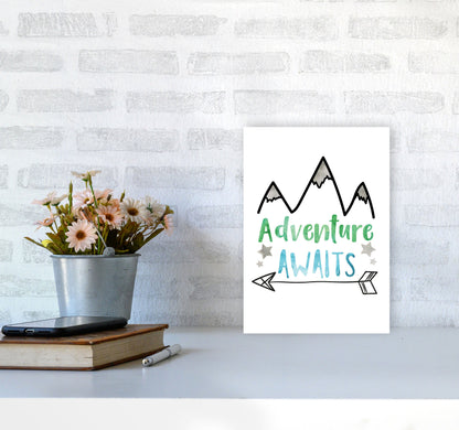 Avelena | Abenteuer warten Aquarell Modern Druck