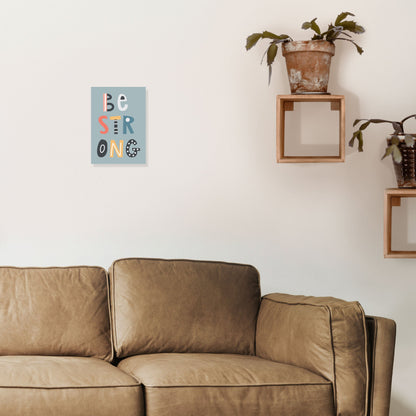 Avelena | Sei stark Neutral Kinder Kunstdruck von Pixy Paper