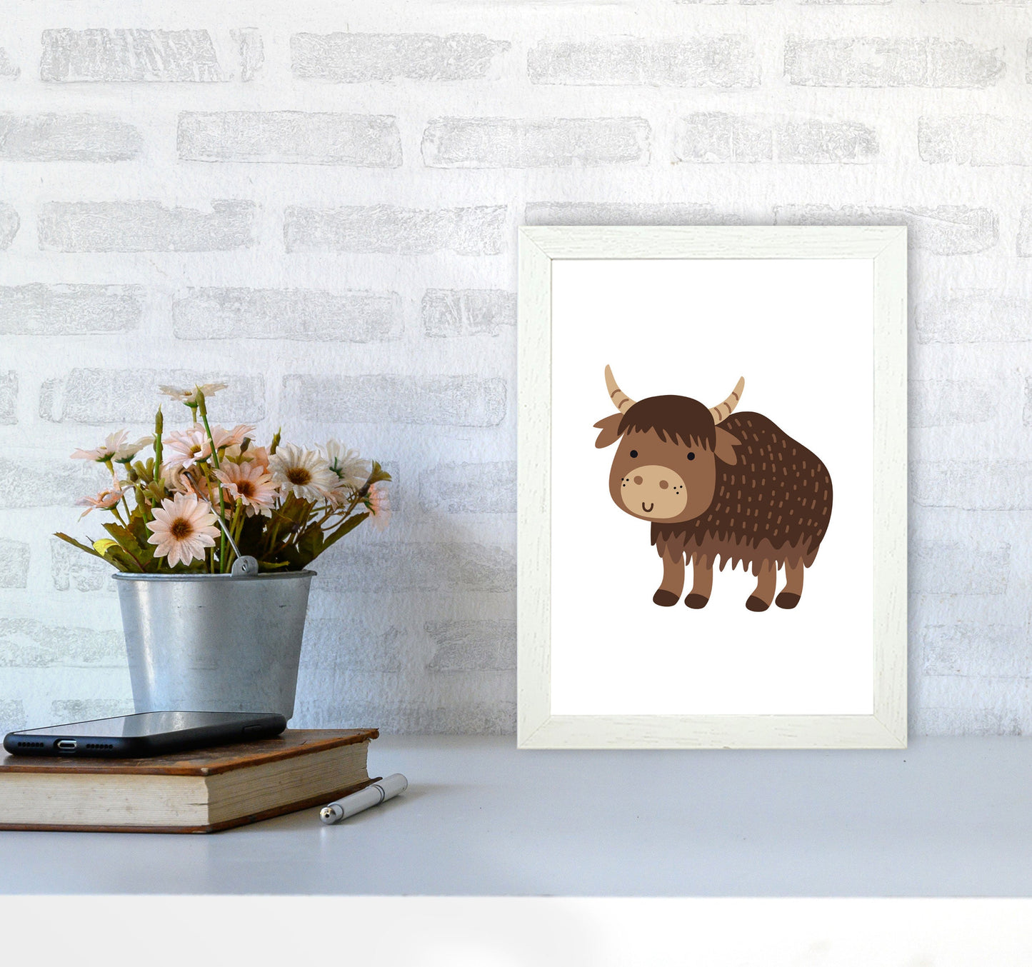 Avelena | Kinder Tiere, Yak Moderne Druck
