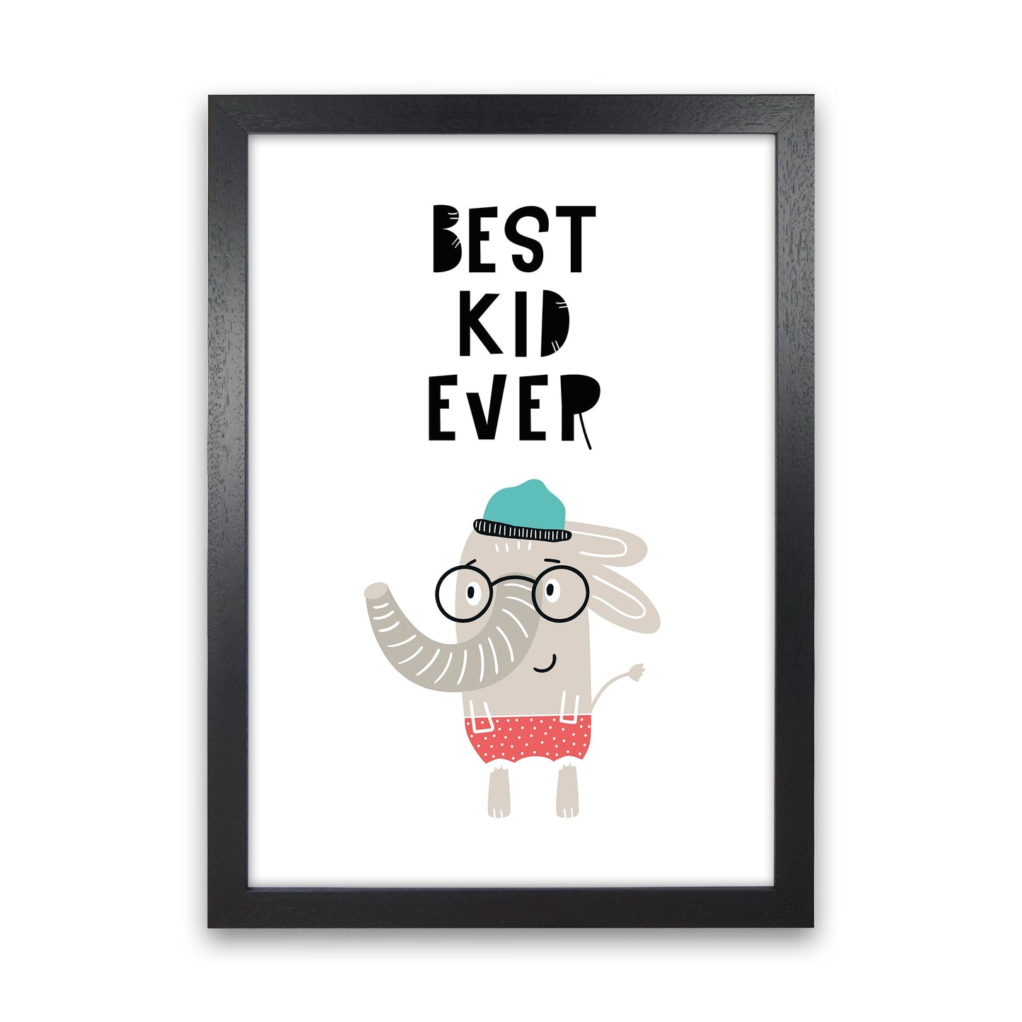 Avelena | Best Kid Ever Tiere Pop Art Druck von Pixy Paper