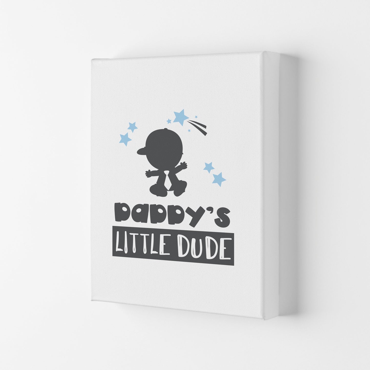 Avelena | Daddy's Little Dude Rahmen Kinderzimmer Kunstdruck