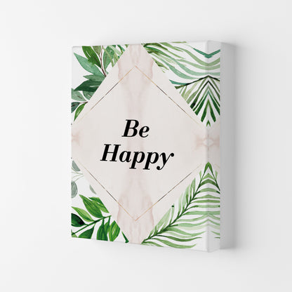 Avelena | Be Happy Exotisches Kunstdruck von Pixy Paper