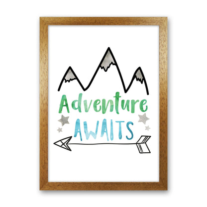 Avelena | Abenteuer warten Aquarell Modern Druck