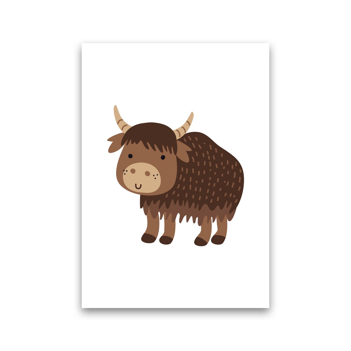 Avelena | Kinder Tiere, Yak Moderne Druck