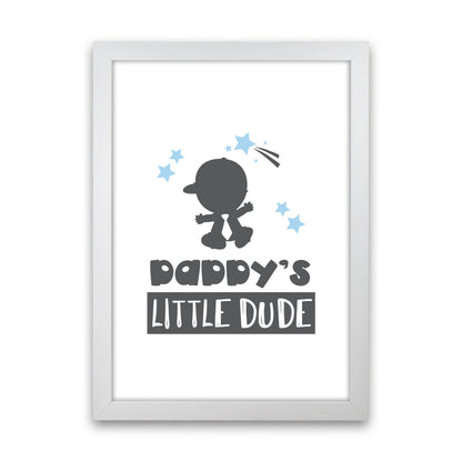 Avelena | Daddy's Little Dude Rahmen Kinderzimmer Kunstdruck