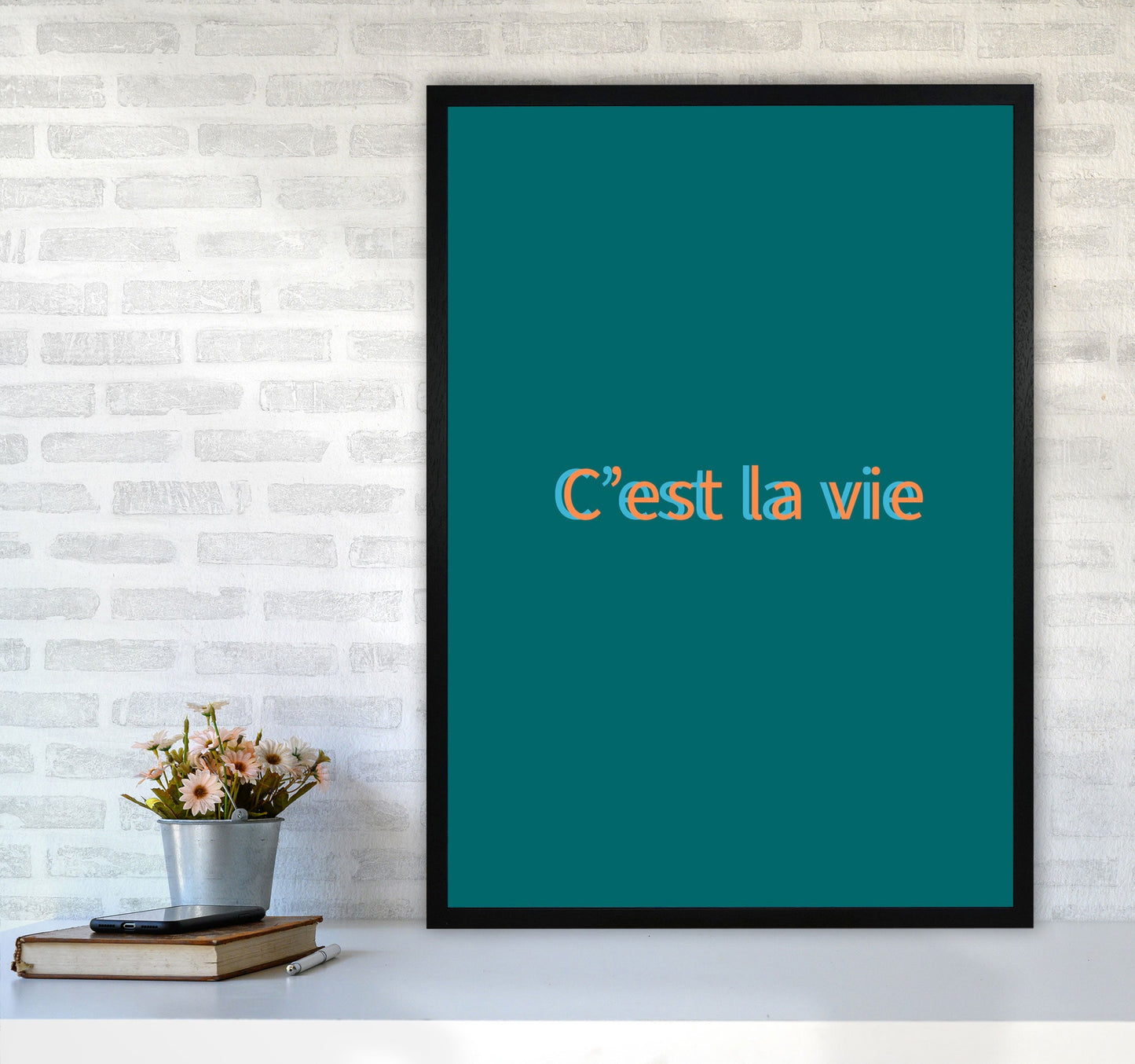 Avelena | Cest la vie Kunstdruck
