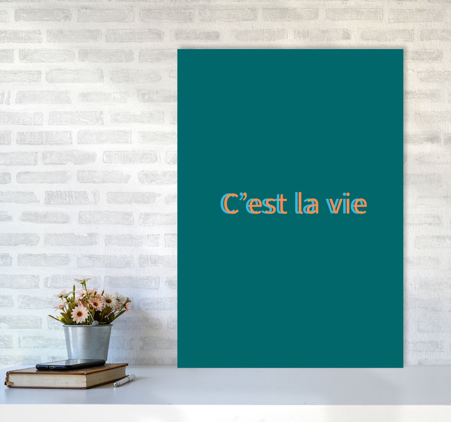 Avelena | Cest la vie Kunstdruck
