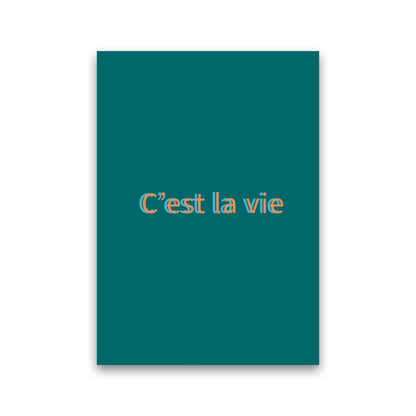 Avelena | Cest la vie Kunstdruck