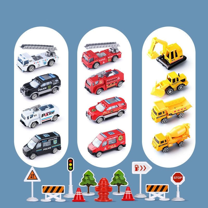 Avelena | Flugzeug & Auto Set für kreatives Spielvergnügen