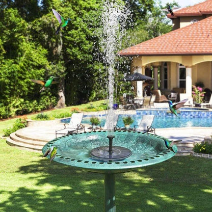 Avelena | Sophia AquaGlow Solarbrunnen – Charmante Gartenzierbrunnen