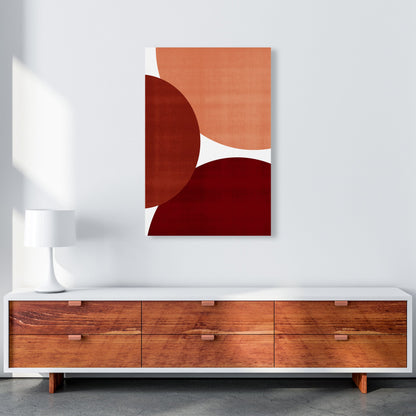 Avelena | Abstrakte Kunst Rott Original Moderne Gegenwartskunst Druck