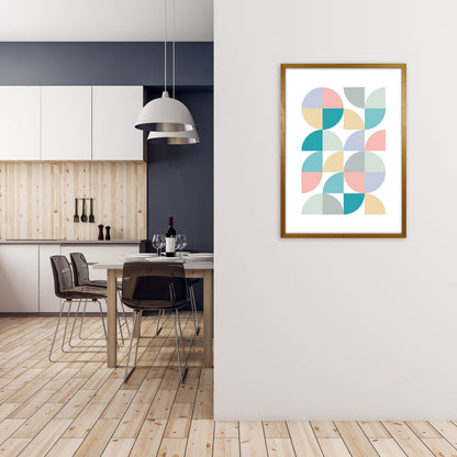 Avelena | Abstrakt Pastell Kindergarten Druck A