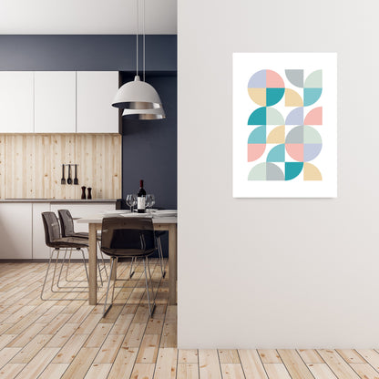 Avelena | Abstrakt Pastell Kindergarten Druck A