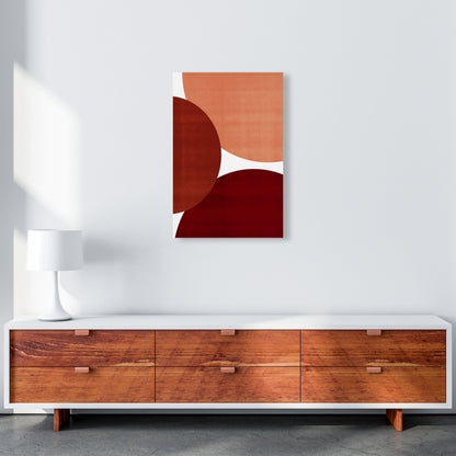 Avelena | Abstrakte Kunst Rott Original Moderne Gegenwartskunst Druck