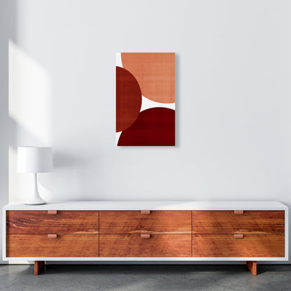 Avelena | Abstrakte Kunst Rott Original Moderne Gegenwartskunst Druck