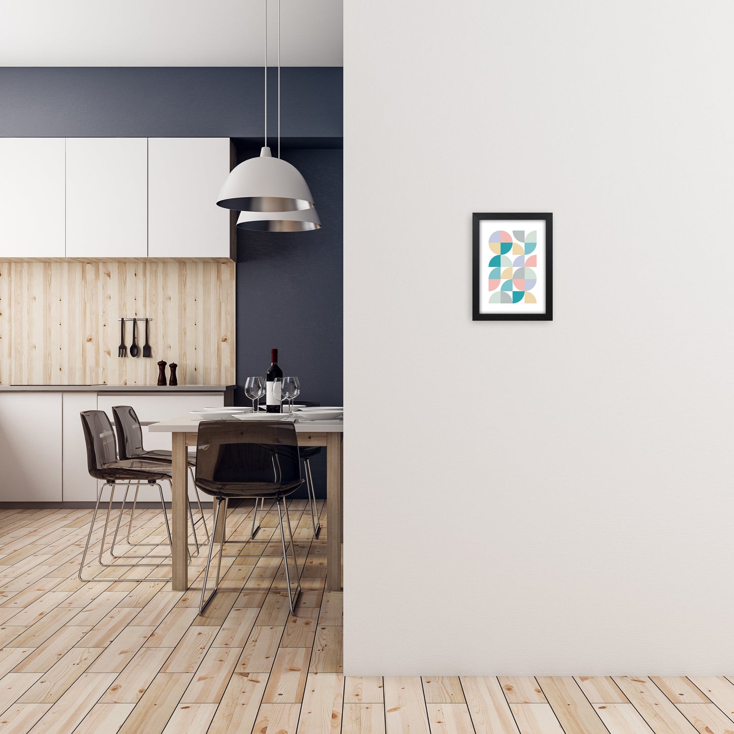 Avelena | Abstrakt Pastell Kindergarten Druck A