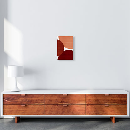 Avelena | Abstrakte Kunst Rott Original Moderne Gegenwartskunst Druck