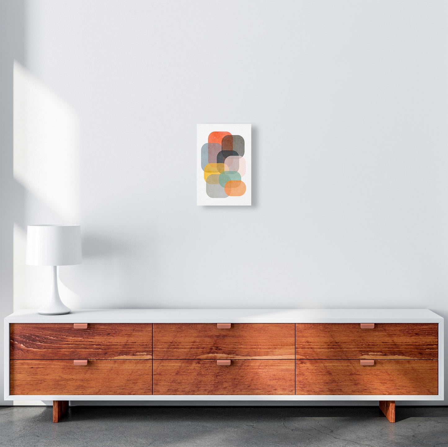 Avelena | Farbige Abstrakte Form Wandkunst A