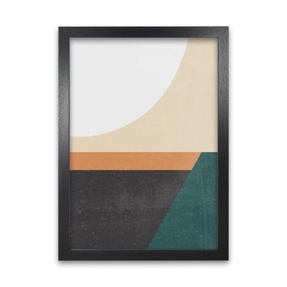 Avelena | Farbenfrohes Mid Century Modern Druck A