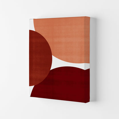 Avelena | Abstrakte Kunst Rott Original Moderne Gegenwartskunst Druck