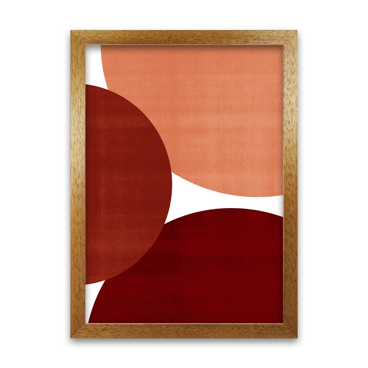 Avelena | Abstrakte Kunst Rott Original Moderne Gegenwartskunst Druck