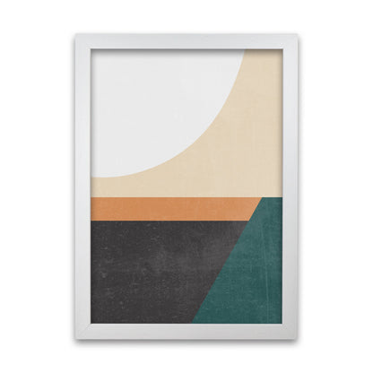 Avelena | Farbenfrohes Mid Century Modern Druck A