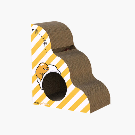 Avelena | X Gudetama Crossover Dreiecks-Kratzbrett für Katzen