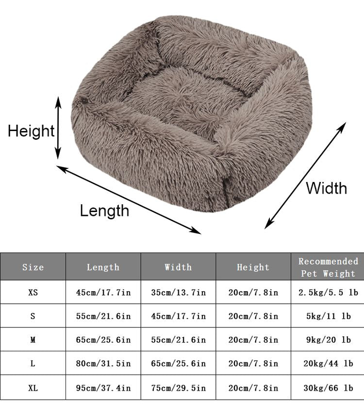 Avelena | Pawsrest Premium Rechteck Französisch Bulldoggenbett