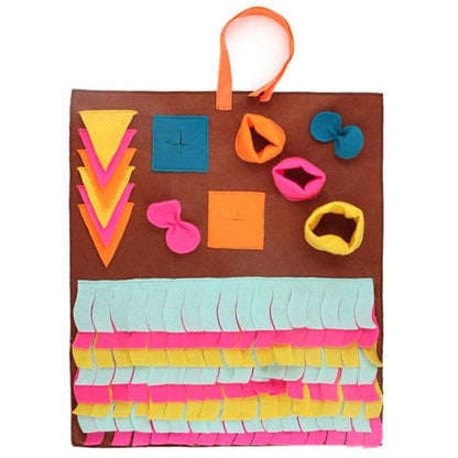 Avelena | Snuffie Hund Snuffle Futtermatte - Stressabbauendes Interaktives Puzzle