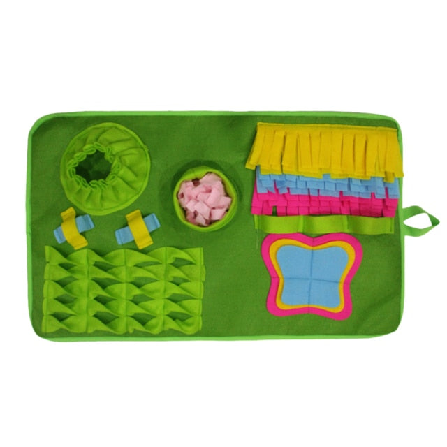 Avelena | Snuffie Hund Snuffle Futtermatte - Stressabbauendes Interaktives Puzzle