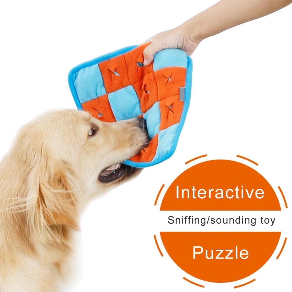 Avelena | Snuffie Hund Snuffle Futtermatte - Stressabbauendes Interaktives Puzzle