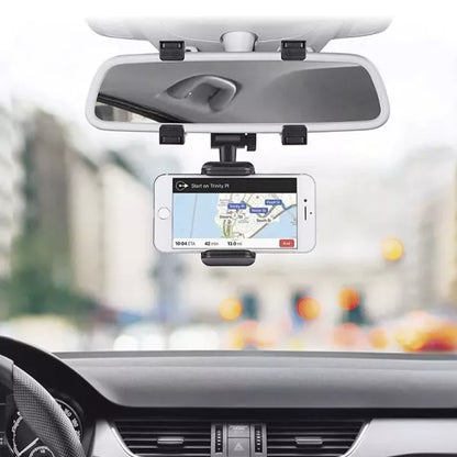 Avelena | ViewGrip 360 – Der Rückspiegel-Handyhalter für sichere Sicht & festen Halt!
