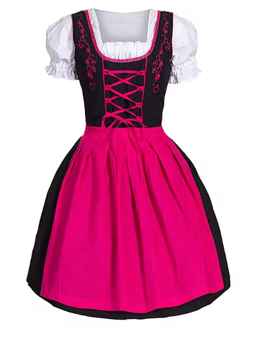 Mittelalterliches Kostüm Kleid Deutsch Oktoberfest