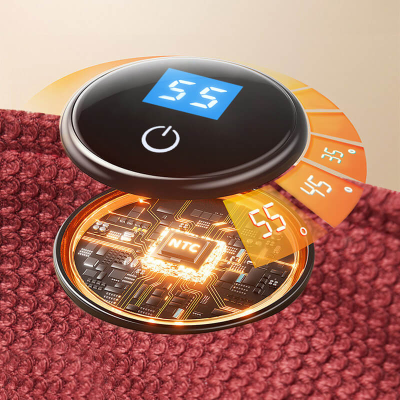 Avelena | CozyWarm USB beheizte Decke – tragbare elektrische Decke mit 3 Wärmeinstellungen & weichem Fleece-Material