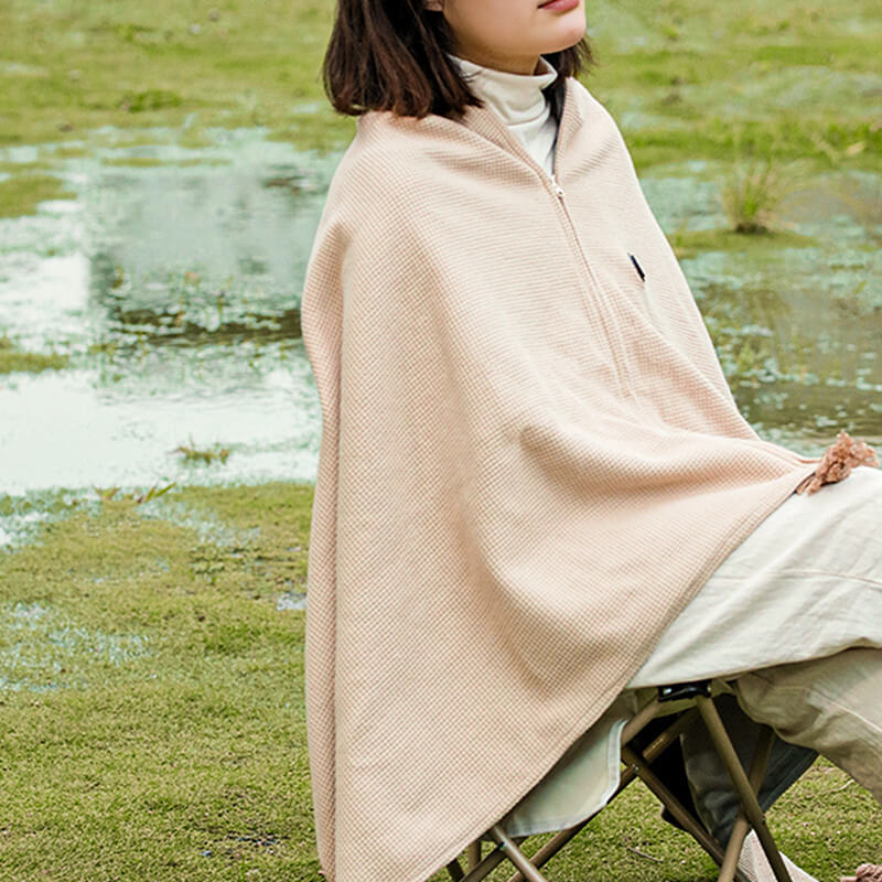 Avelena | CozyWarm USB beheizte Decke – tragbare elektrische Decke mit 3 Wärmeinstellungen & weichem Fleece-Material