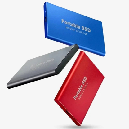 Avelena | Portable SSD USB C External Aluminum Shockproof Solid State Drive