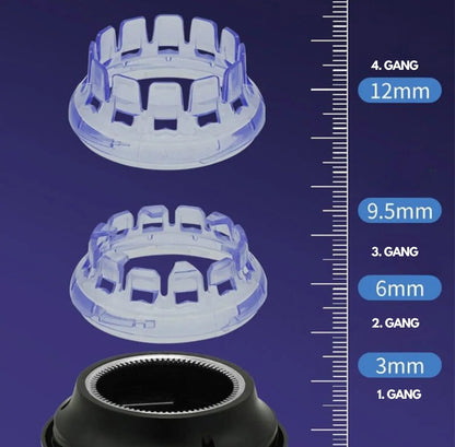 Avelena | EdgePro | Kabelloser Haarschneider – Präzisionstrimmer, USB wiederaufladbar