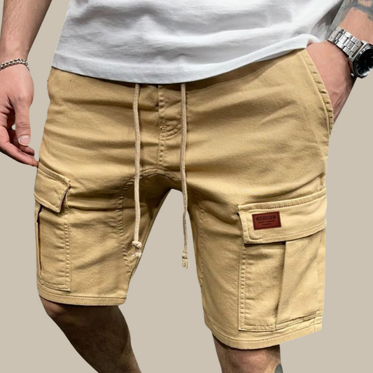 Leinen Shorts | Stylische Sommer Cargo Leinen Shorts für Männer