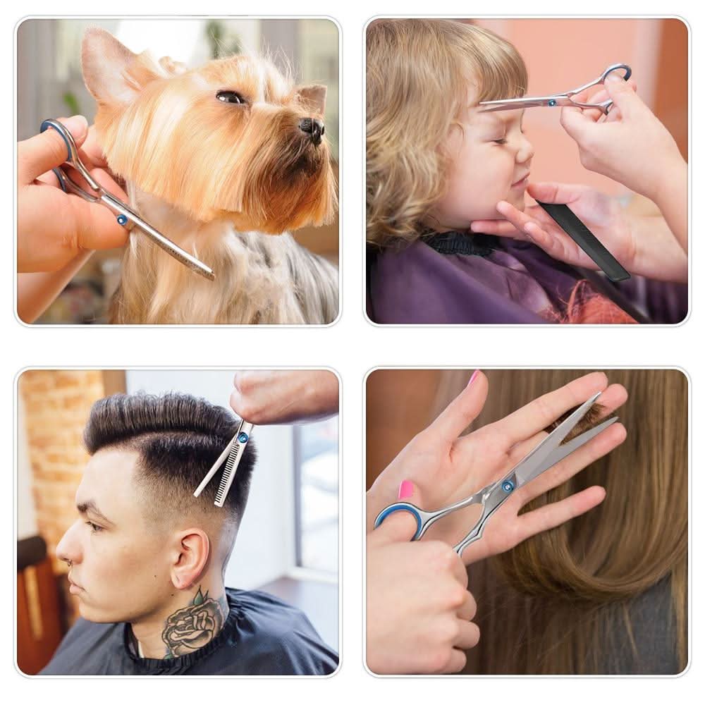 Avelena | 10-teiliges DIY Friseur-Set für präzise Haarschnitte zu Hause