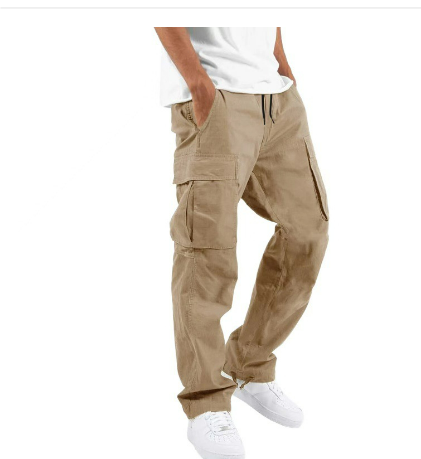 Herren Gehen Cargo Hose | Weites Bein