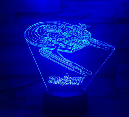 Avelena | Star Trek 3D optische Illusionslampe
