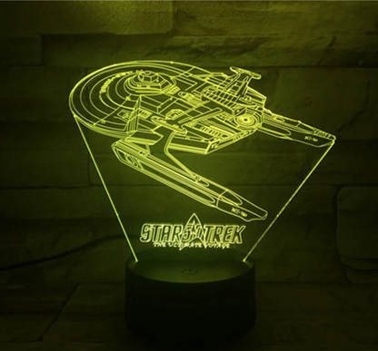 Avelena | Star Trek 3D optische Illusionslampe